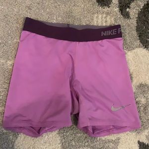 Purple Nike pros